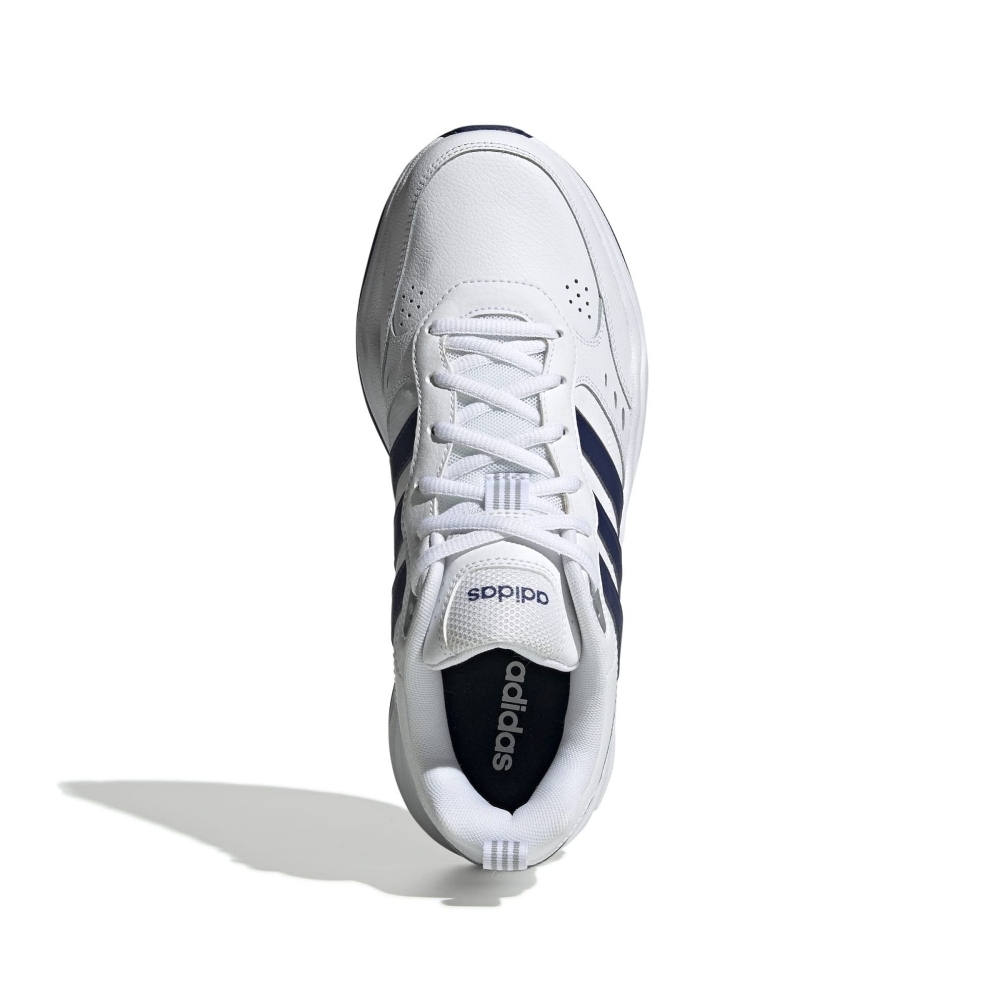 LEATHER          WHITE/DK.BLUE/SILVER