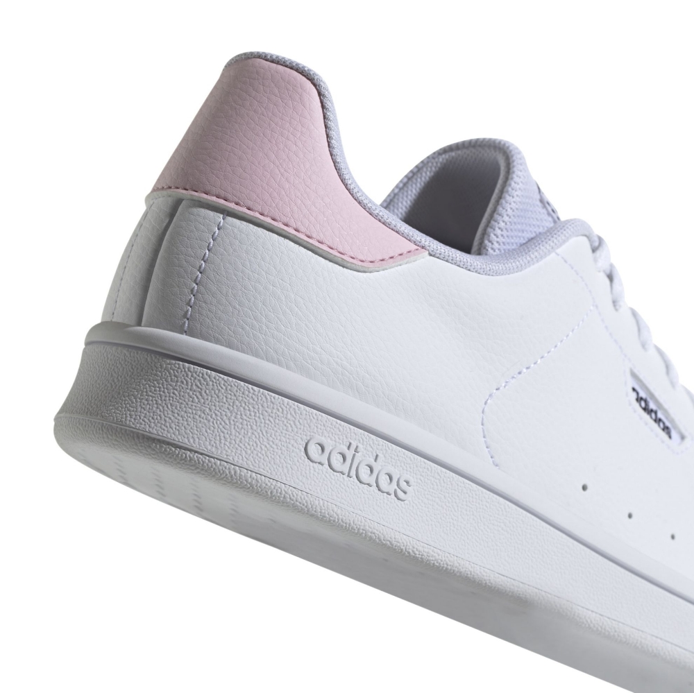 SYN LEATHER      WHITE/CLEARPINK