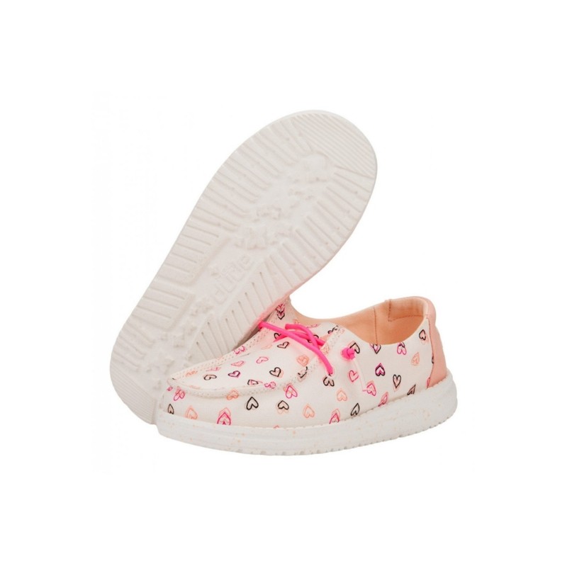 Wendy toddler double heart t 