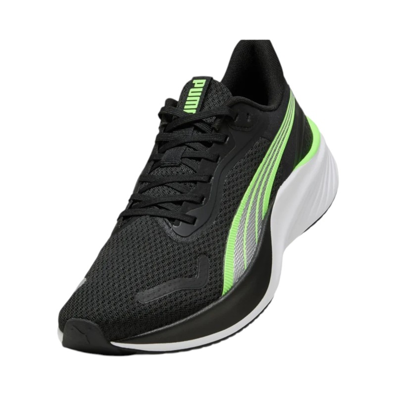 MESH-SYNTH.      BLACK-GREEN GLARE