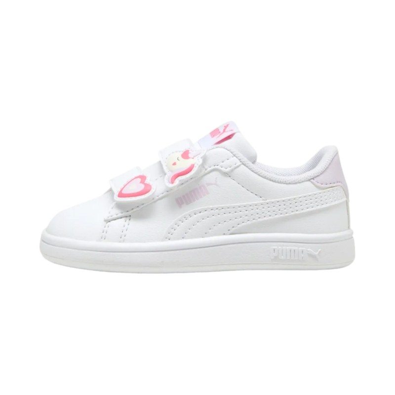 BADGE-SYN.LEATHERWHITE-ROSE-LILAC