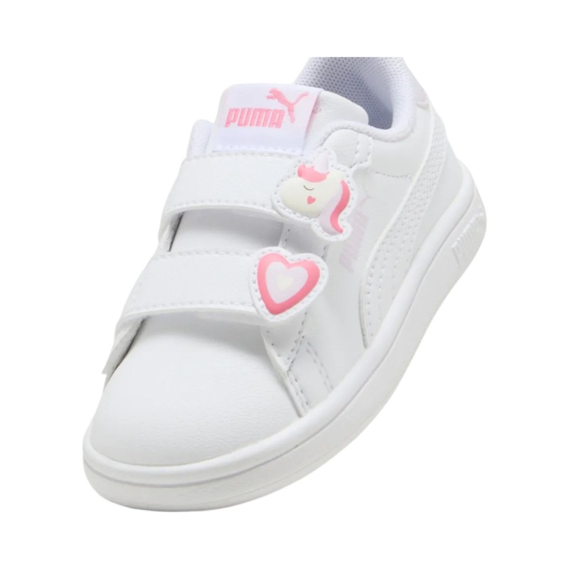 BADGE-SYN.LEATHERWHITE-ROSE-LILAC