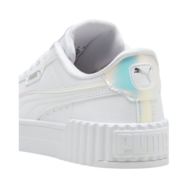 HOLO-SYN.LEATHER WHITE-SILVER-MIST