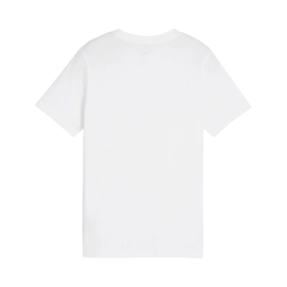 CAT LOGO TEE B   WHITE