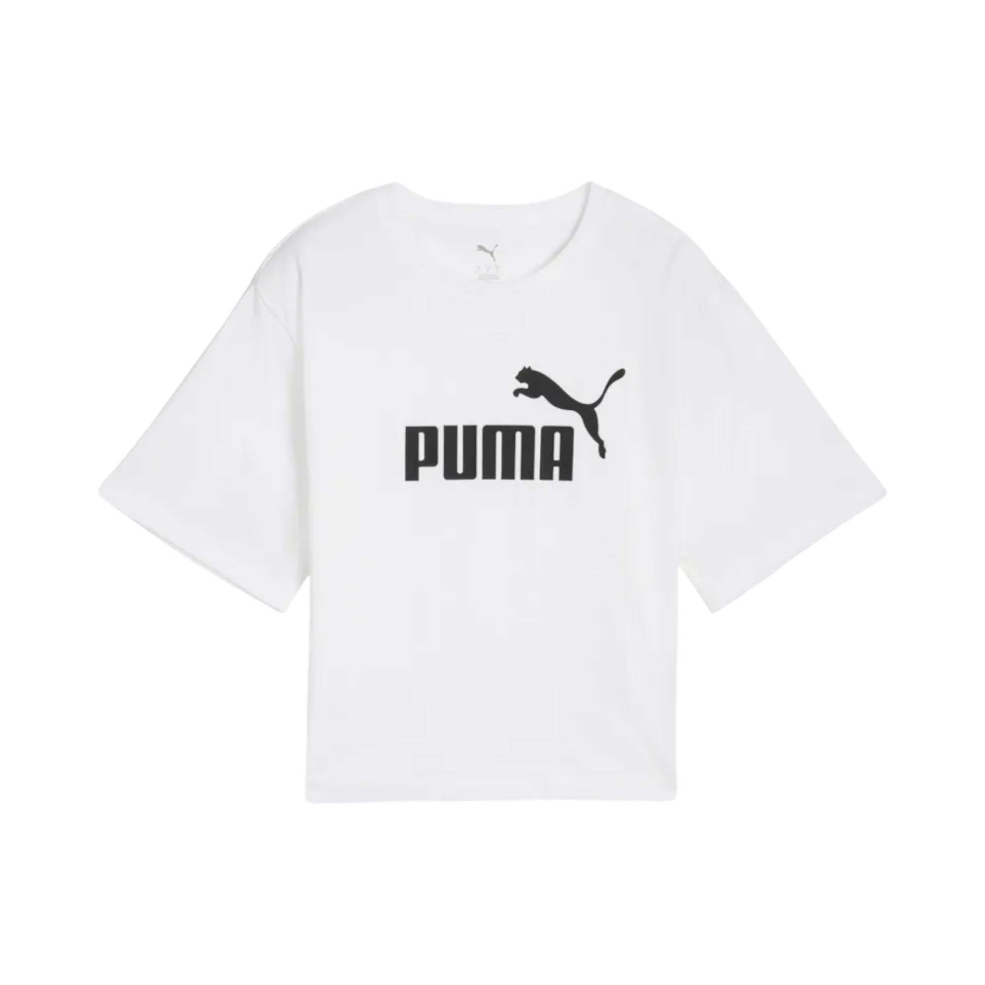 CROP RELAXED TEE WHITE