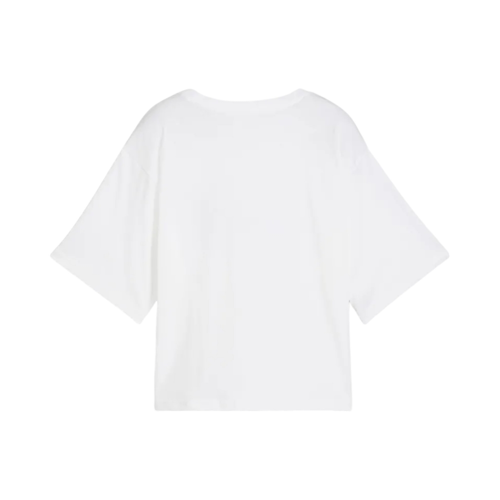 CROP RELAXED TEE WHITE