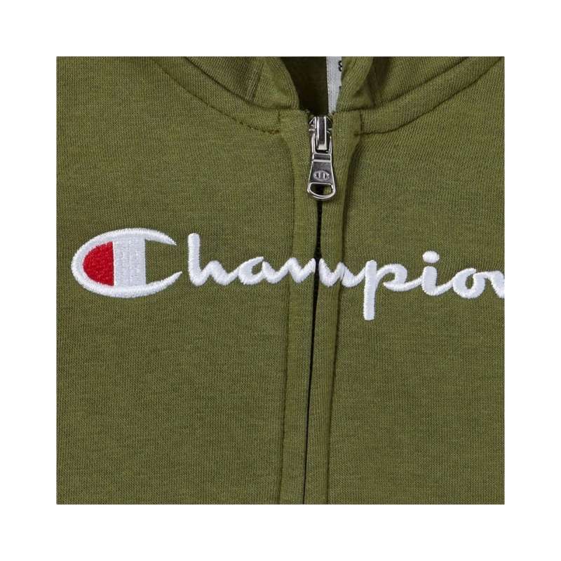 Tuta con Felpa con Cappuccio e Cerniera