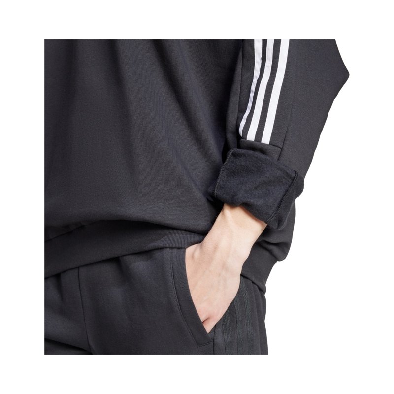 COT.FLEECE       BLACK/WHITE