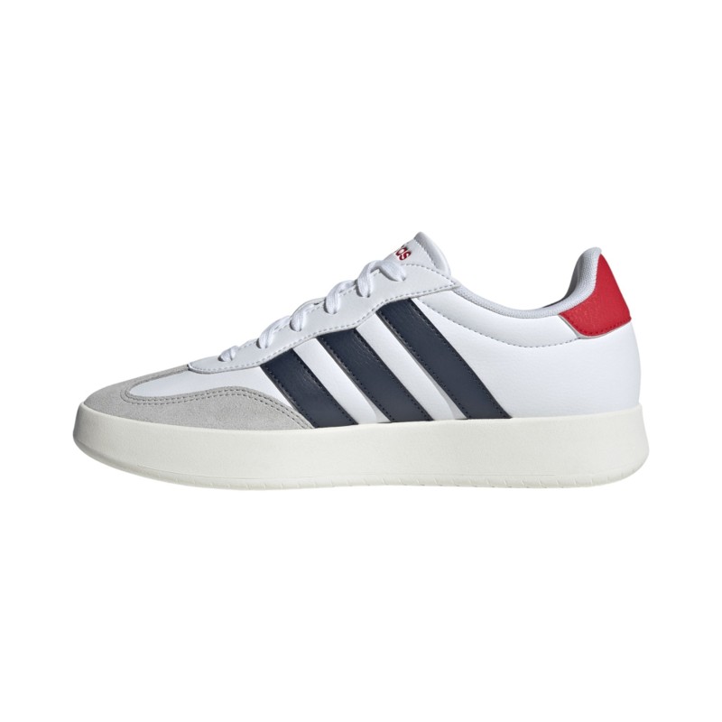 SYNLEA-SUEDE     WHITE/NAVY/SCARLET