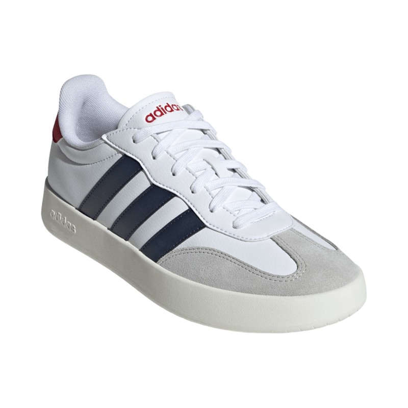 SYNLEA-SUEDE     WHITE/NAVY/SCARLET