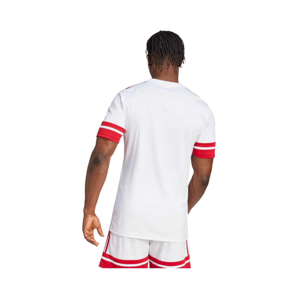 POLY INTERLOCK   WHITE/POWER RED