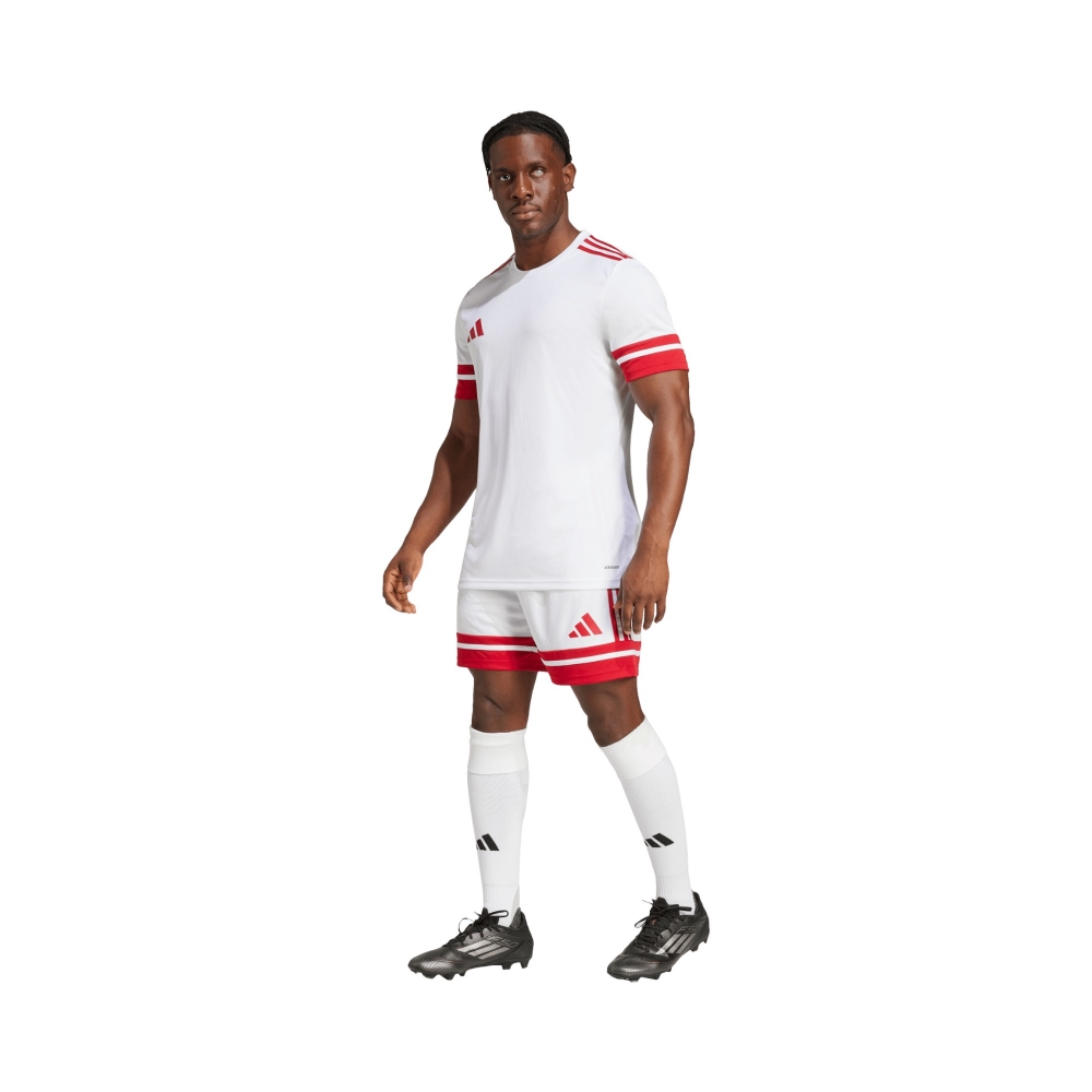 POLY INTERLOCK   WHITE/POWER RED