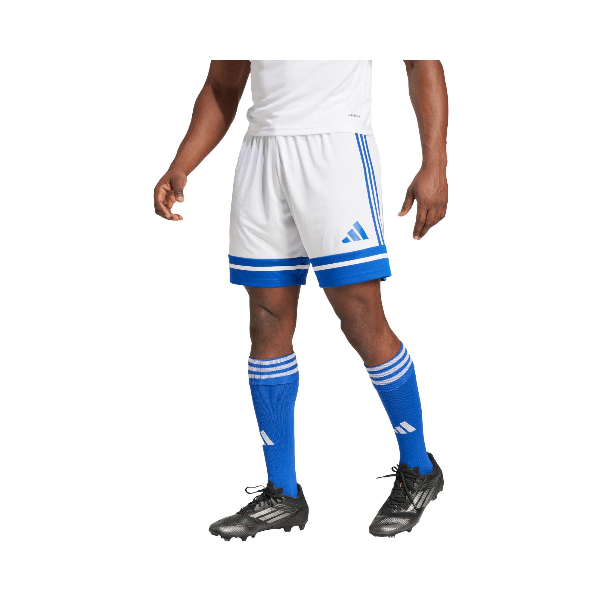 POLY INTERLOCK   WHITE/ROYAL BLUE