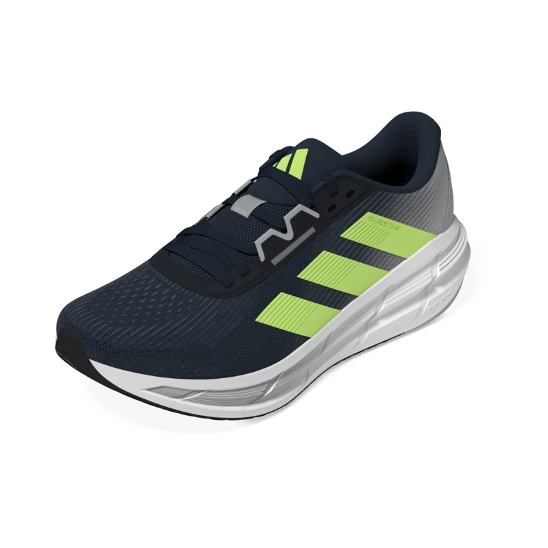 TEXTILE-SYNTH    INK/YELLOW/SILVER