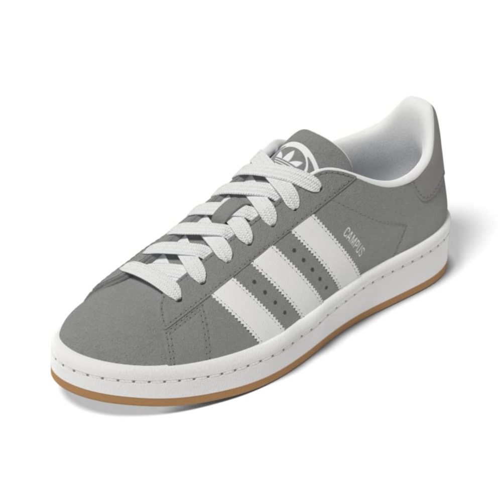 SUEDE-SYN.LEA    GREY/WHITE/WHITE