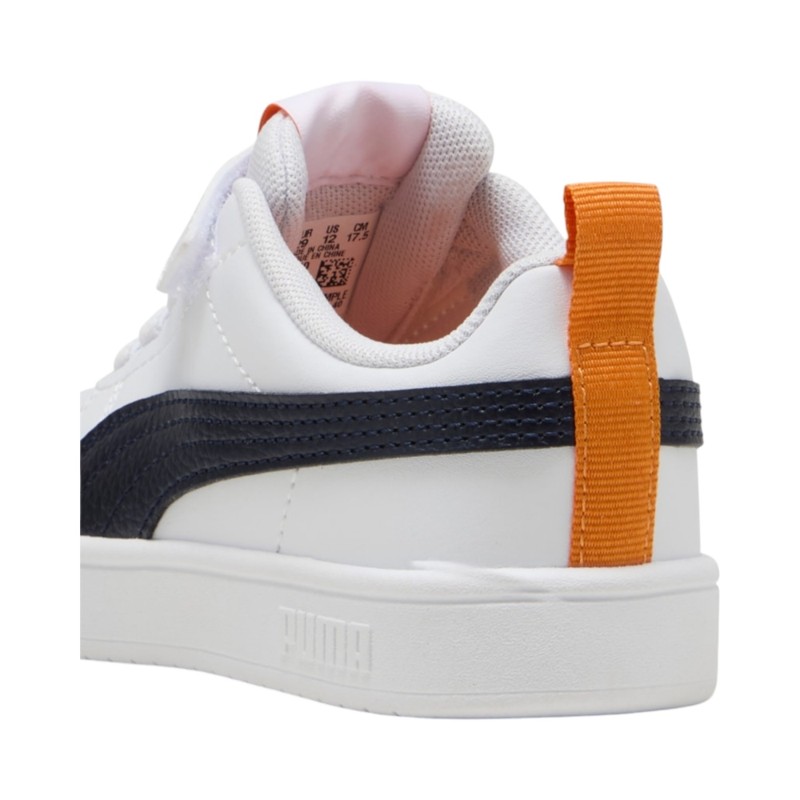 SYN.LEATHER      WHITE-NAVY-DK.POPPY