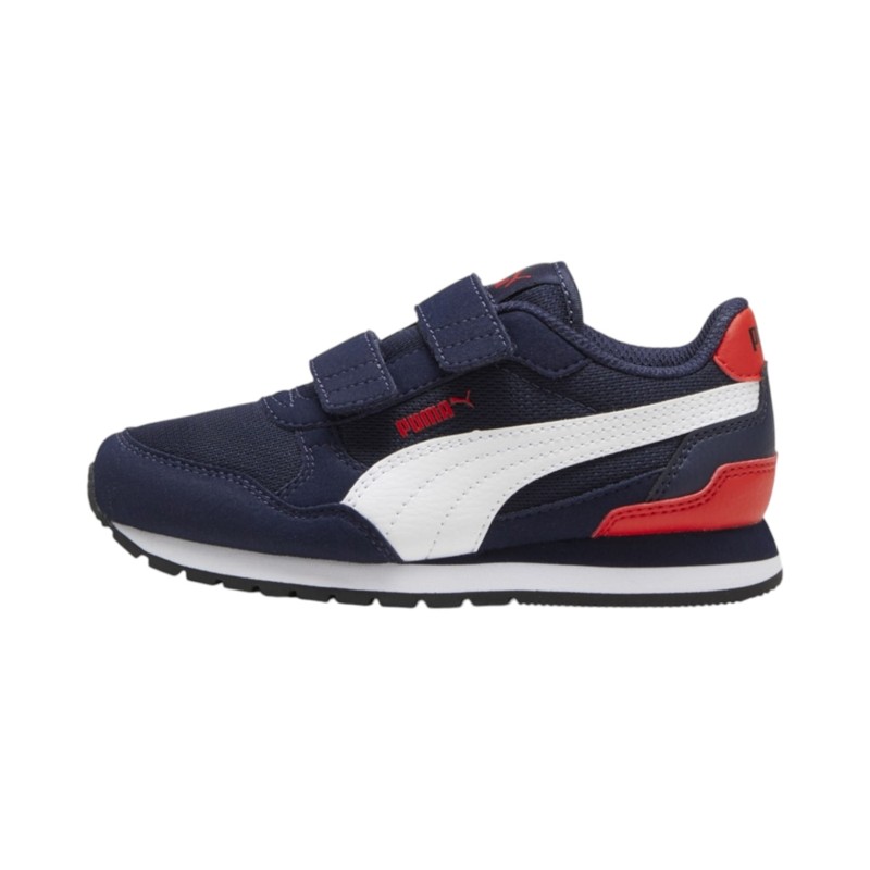 SUEDE/MESH       NAVY-WHITE-RED