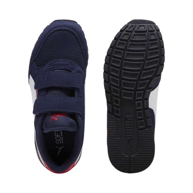 SUEDE/MESH       NAVY-WHITE-RED