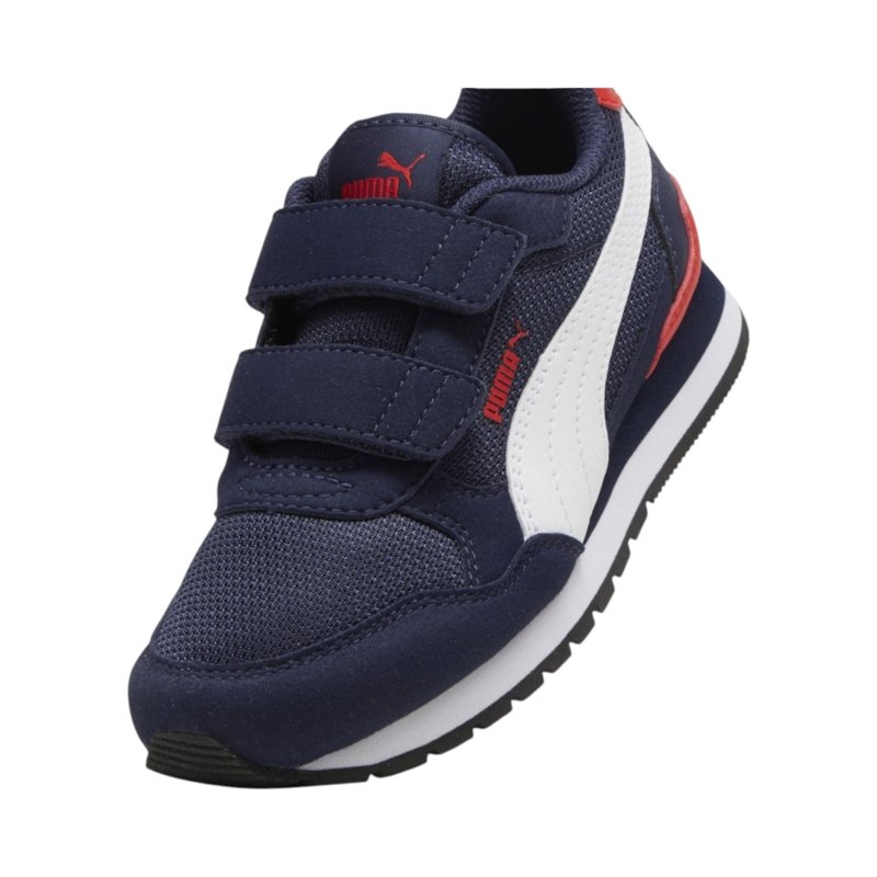 SUEDE/MESH       NAVY-WHITE-RED