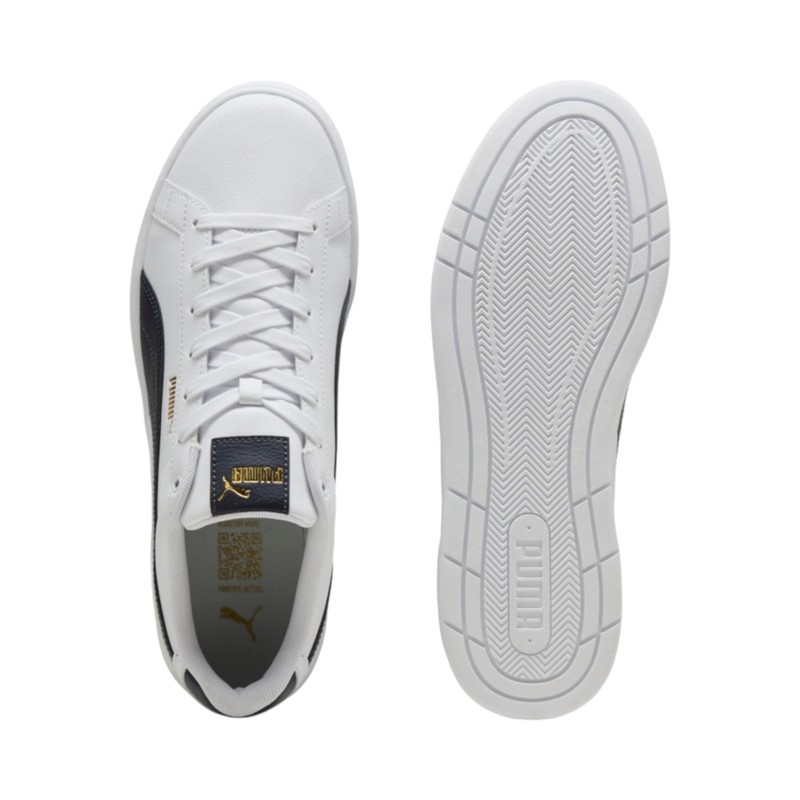 SYN.LEATHER      WHITE-NAVY-GOLD