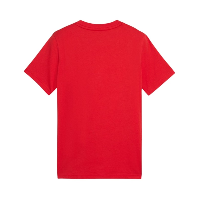 CAT LOGO TEE B   RED