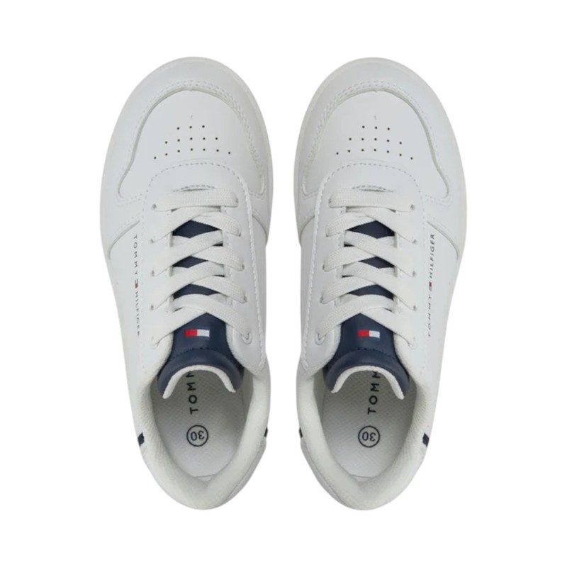 SYN LEATHER      WHITE-BLUE