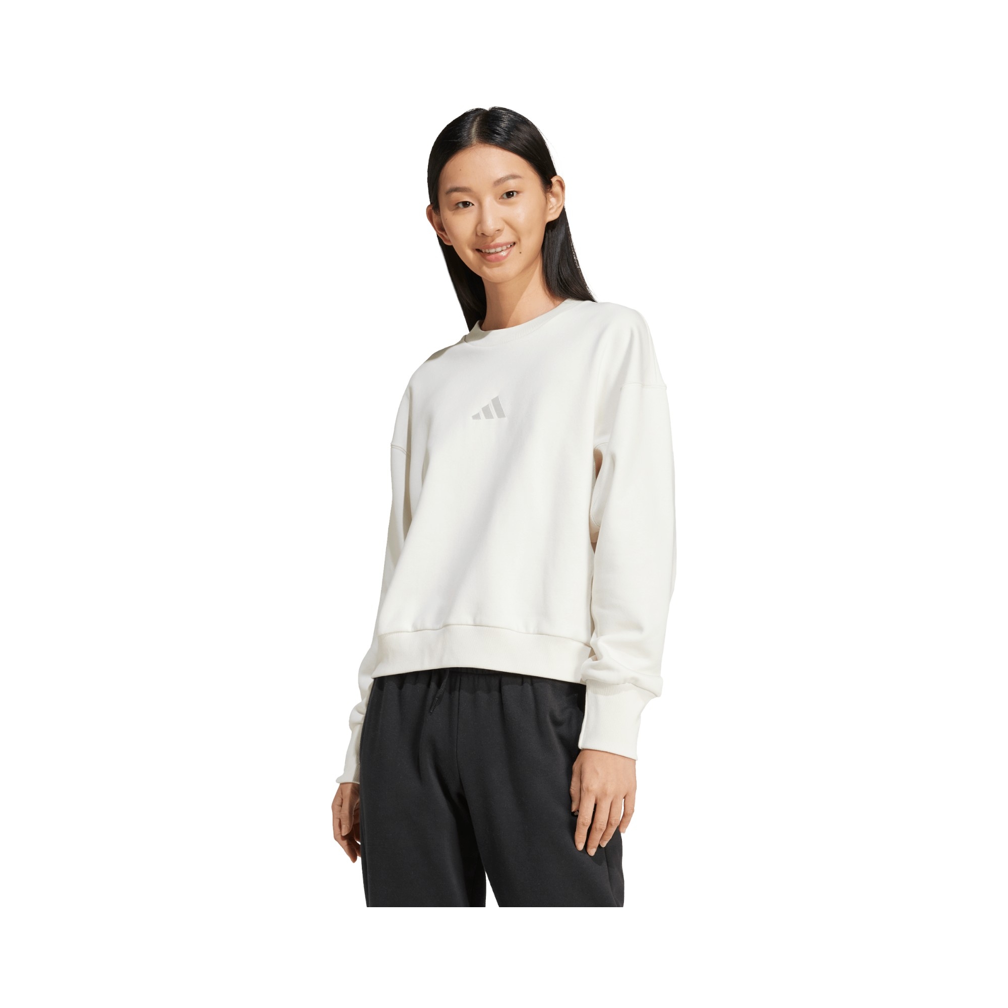COT.FLEECE-LOOOSEWHITE