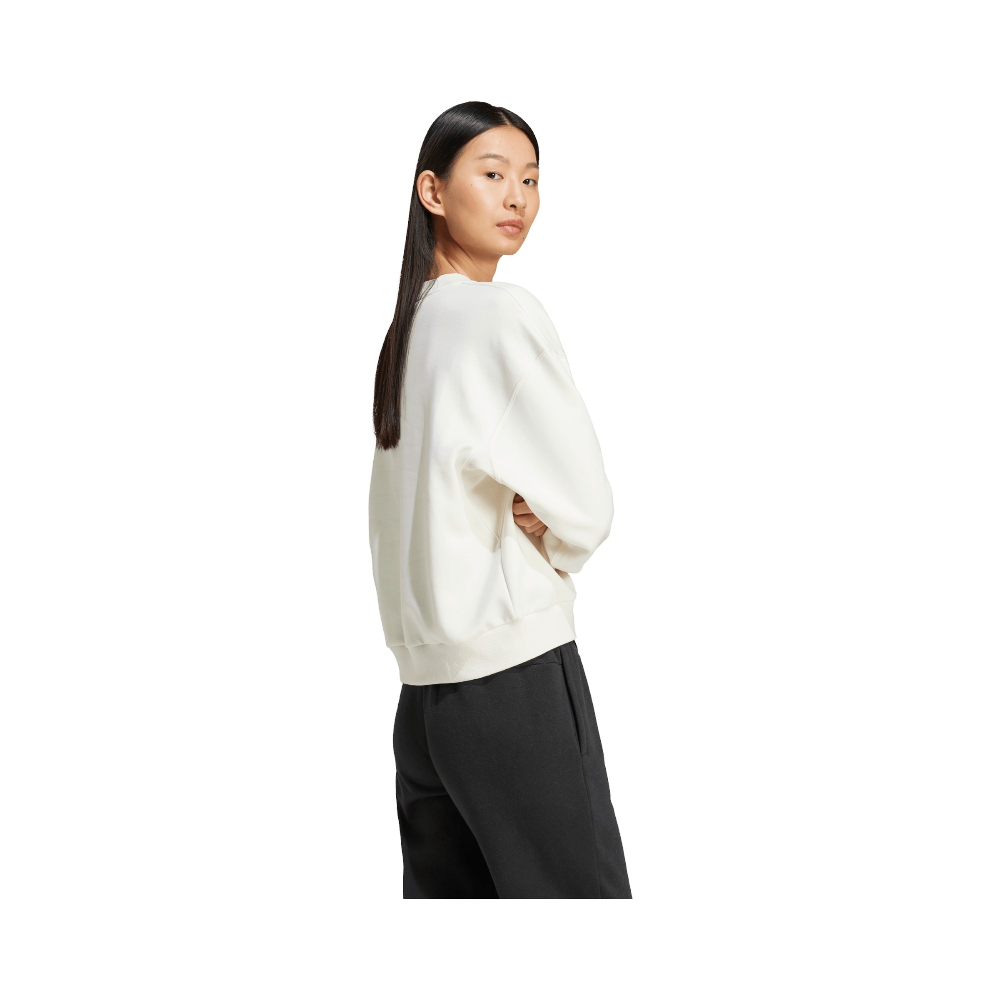 COT.FLEECE-LOOOSEWHITE