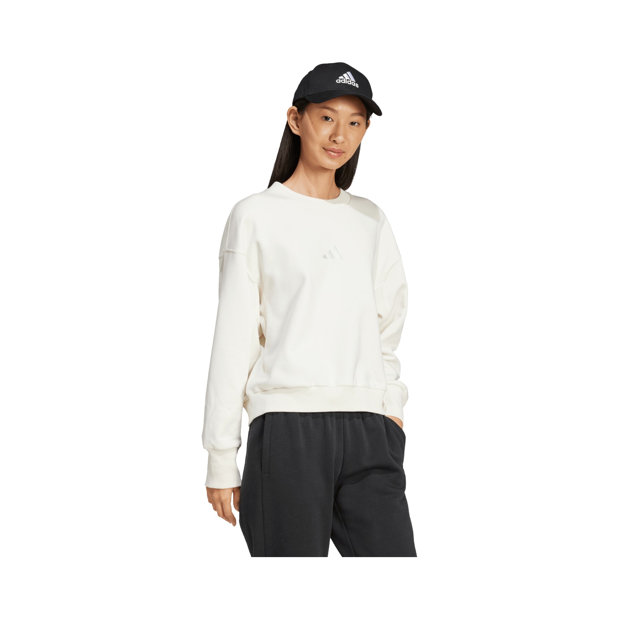 COT.FLEECE-LOOOSEWHITE