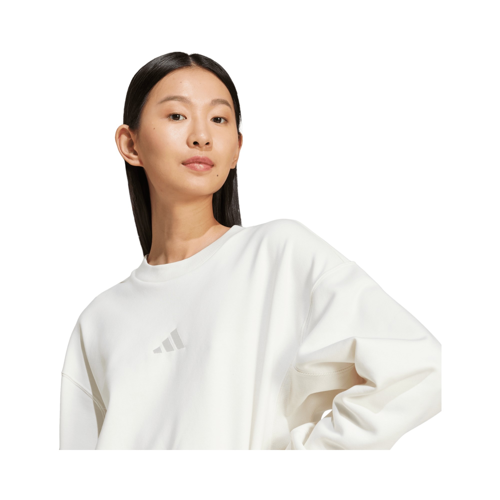 COT.FLEECE-LOOOSEWHITE