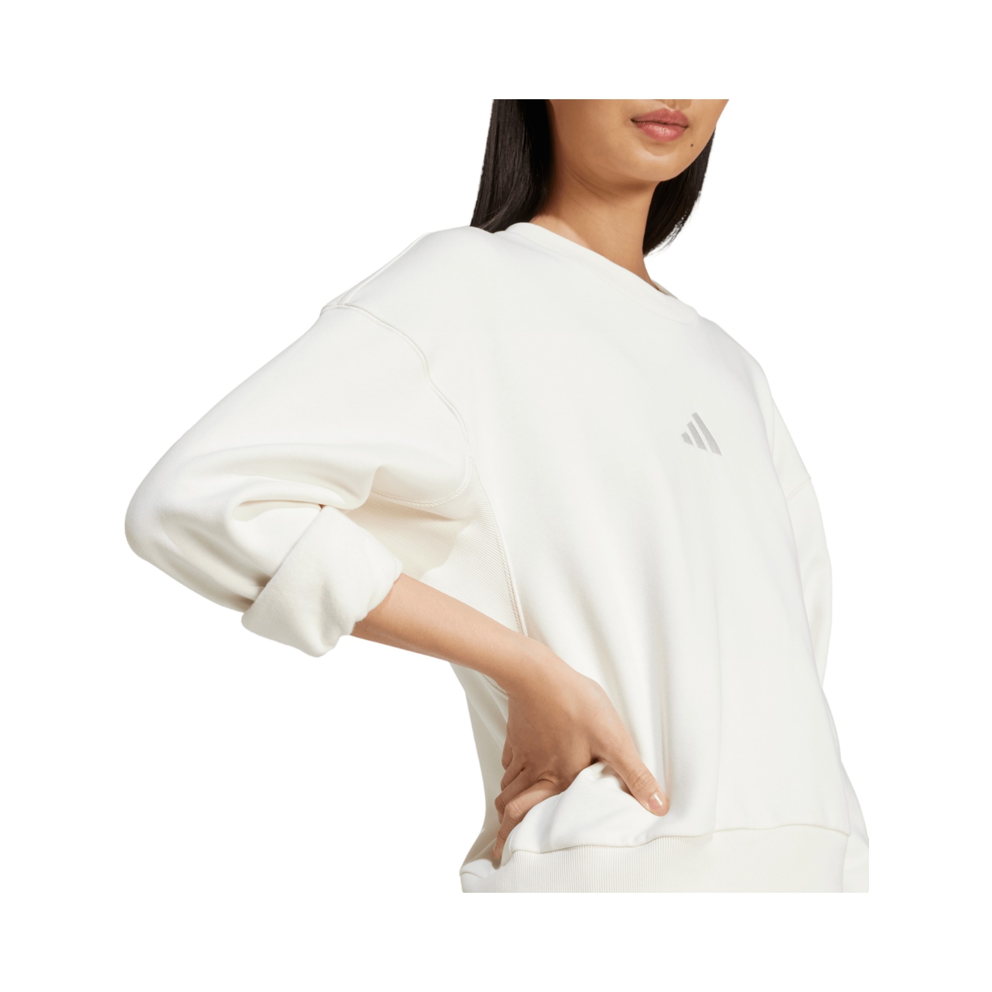 COT.FLEECE-LOOOSEWHITE