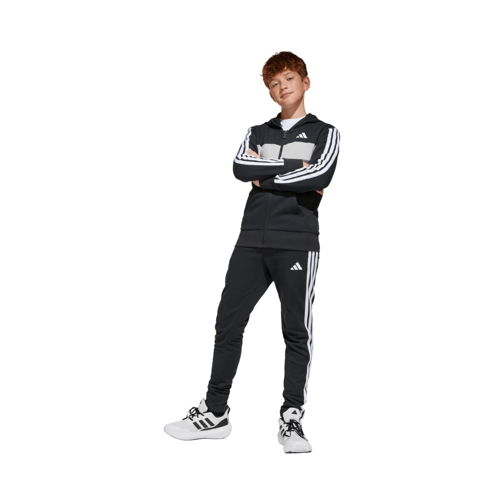 COT.FLEECE       BLACK/WHITE/GREY