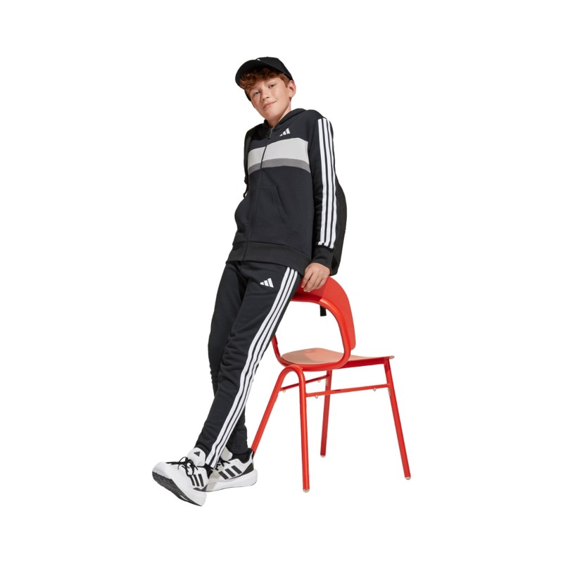 COT.FLEECE       BLACK/WHITE/GREY