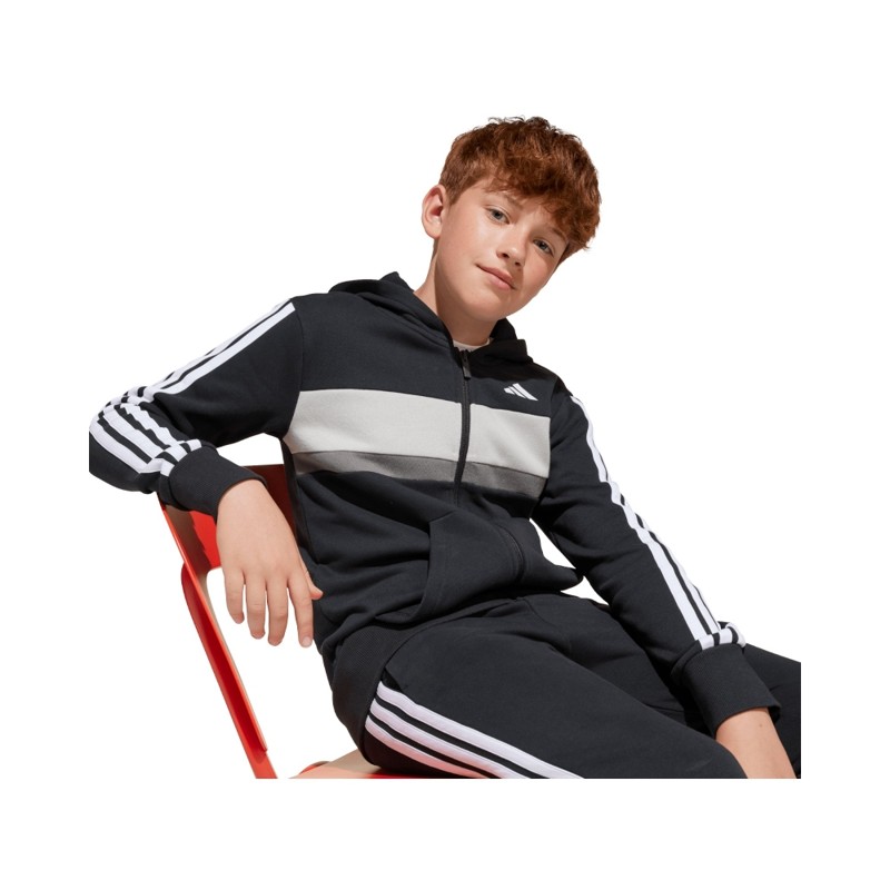 COT.FLEECE       BLACK/WHITE/GREY