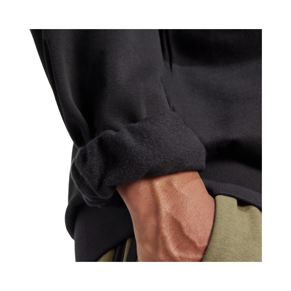 COT.FLEECE       BLACK/WHITE