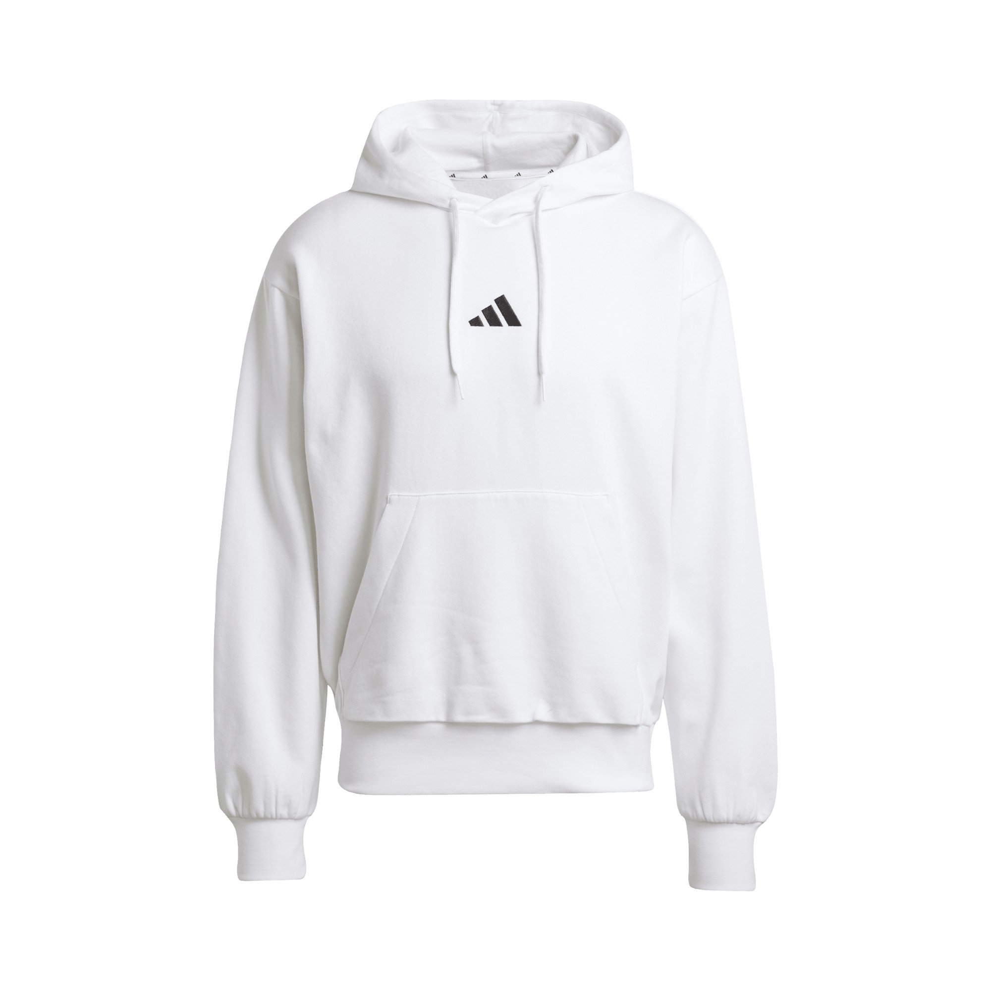 COT.FLEECE       WHITE/BLACK