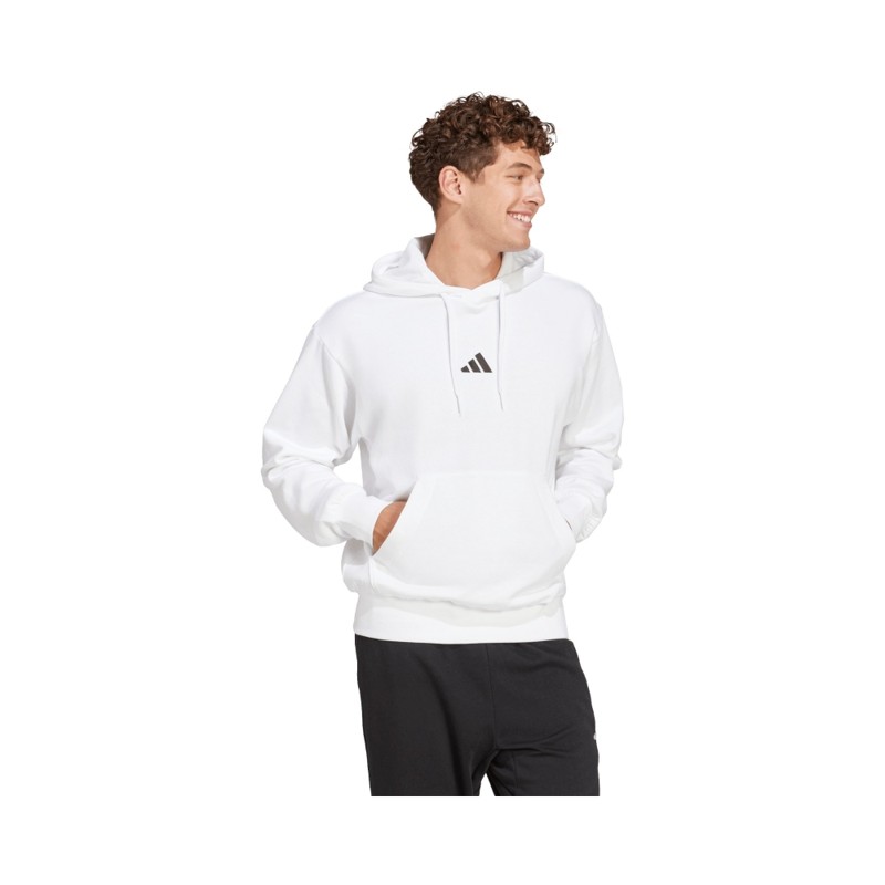COT.FLEECE       WHITE/BLACK