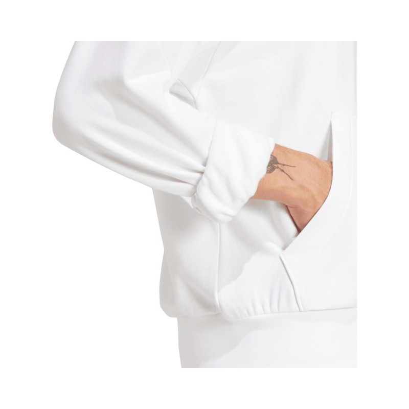 COT.FLEECE       WHITE/BLACK