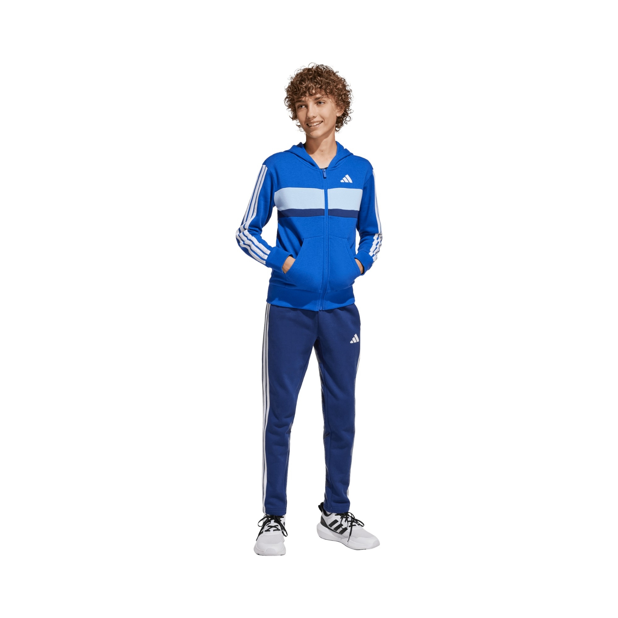 COT.FLEECE       ROYAL/WHITE/BLUE