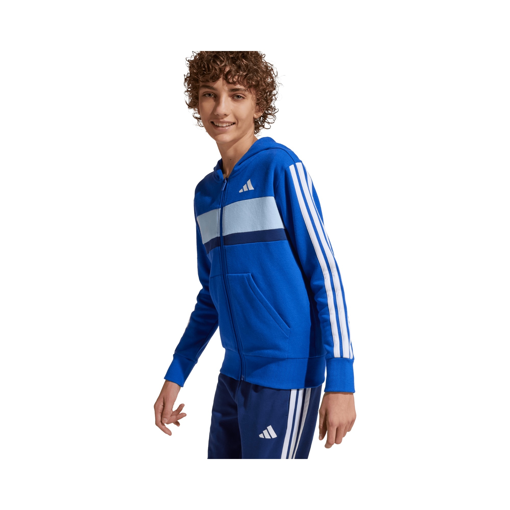 COT.FLEECE       ROYAL/WHITE/BLUE