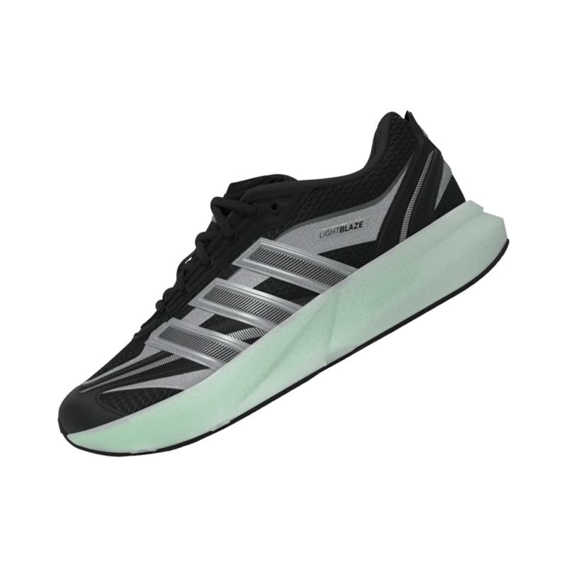 MESH-SYNTH       BLK/SILVER MET/LIME