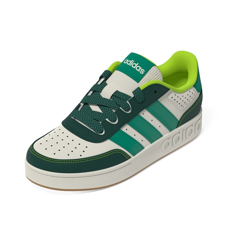 SYN.LEATHER      OFFWHT/GREEN/GREEN