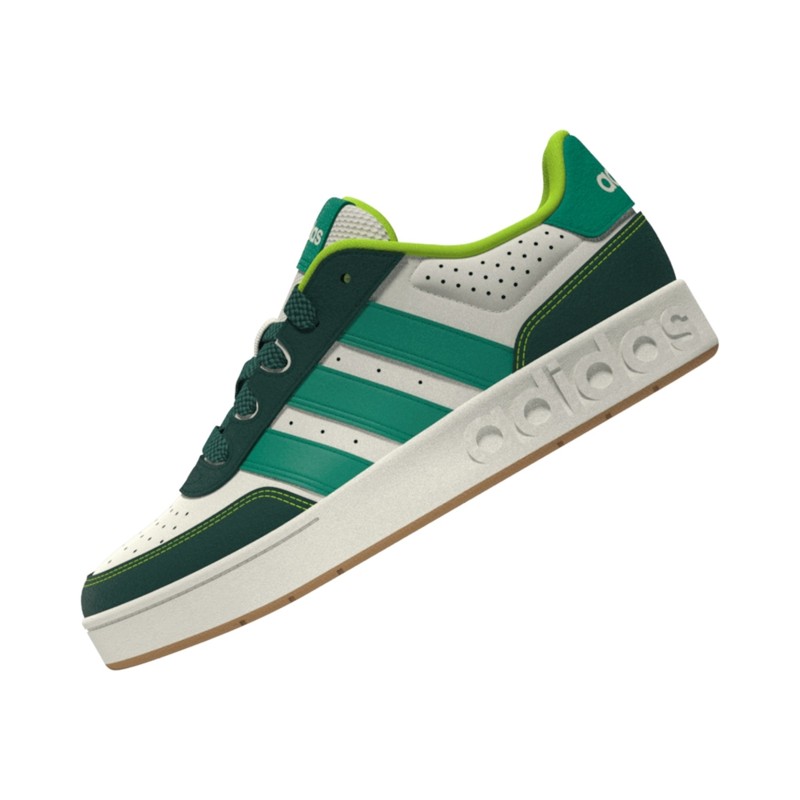 SYN.LEATHER      OFFWHT/GREEN/GREEN