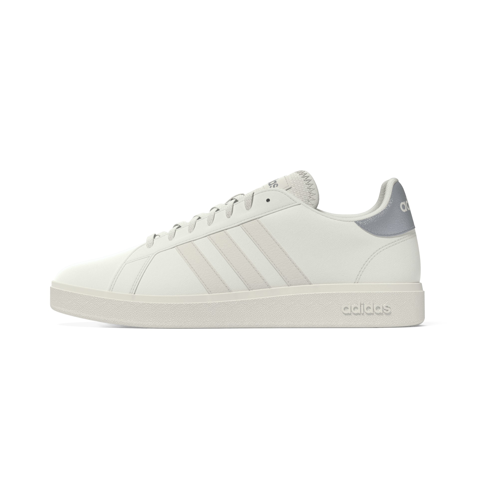 SYN LEATHER      WHT/OFFWHT/SILVER MET