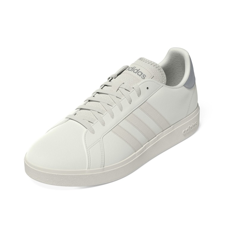 SYN LEATHER      WHT/OFFWHT/SILVER MET