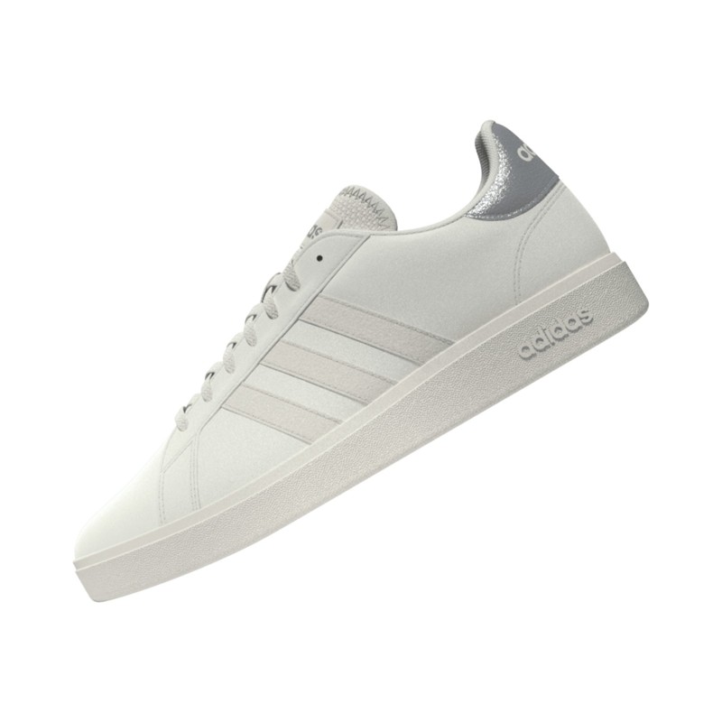 SYN LEATHER      WHT/OFFWHT/SILVER MET