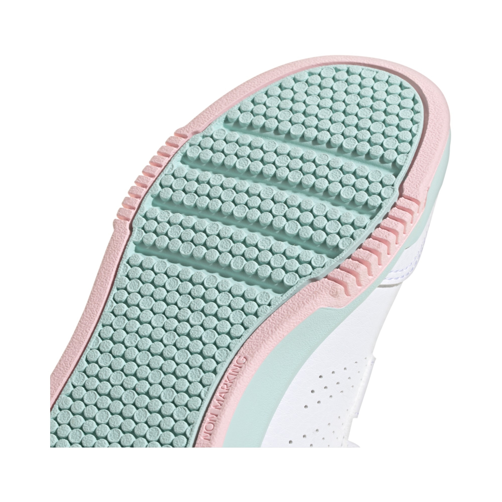 SYN LEATHER      WHITE/PINK/AQUA