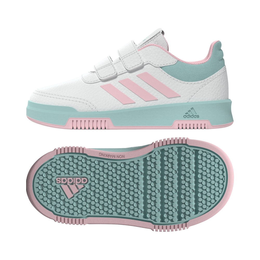 SYN LEATHER      WHITE/PINK/AQUA