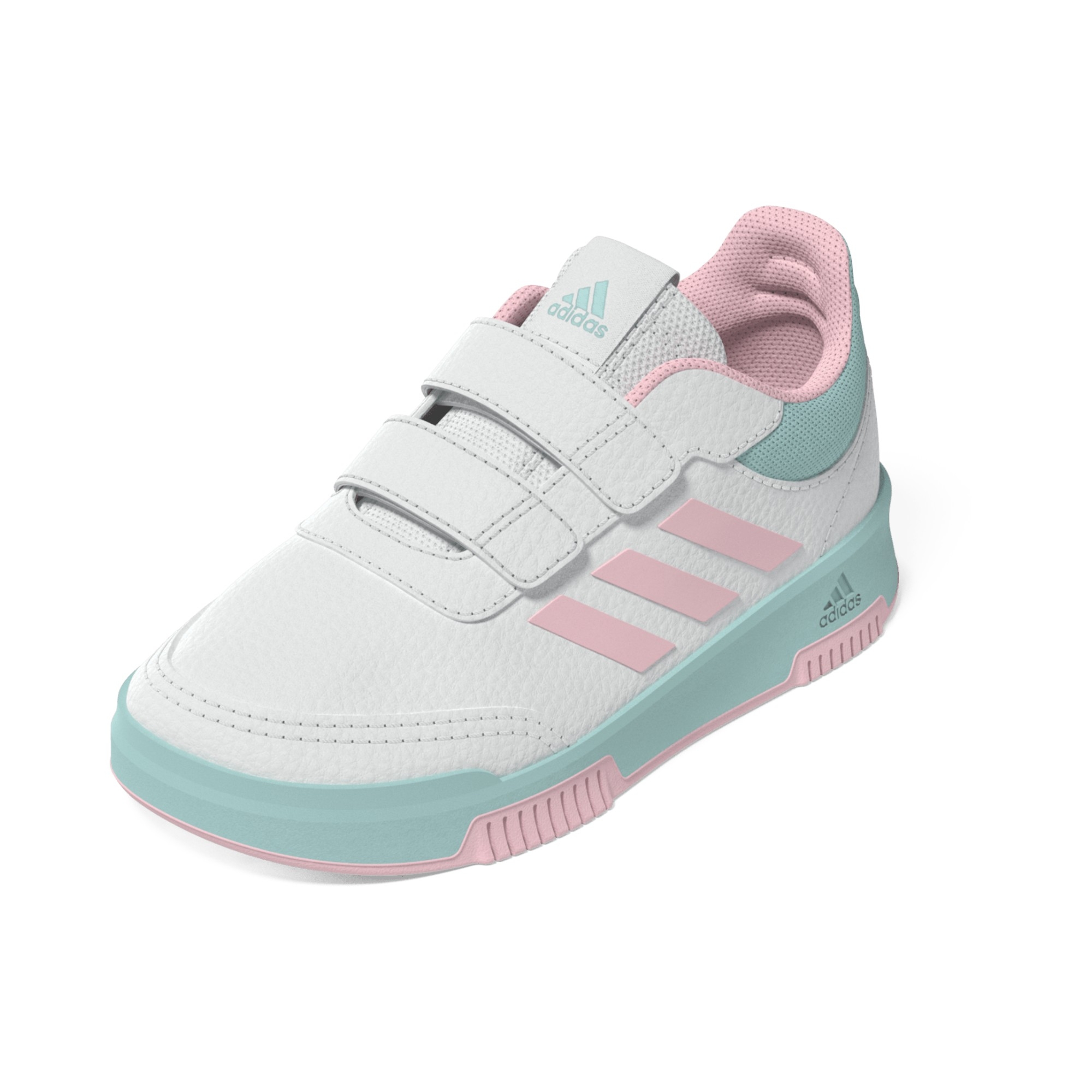 SYN LEATHER      WHITE/PINK/AQUA