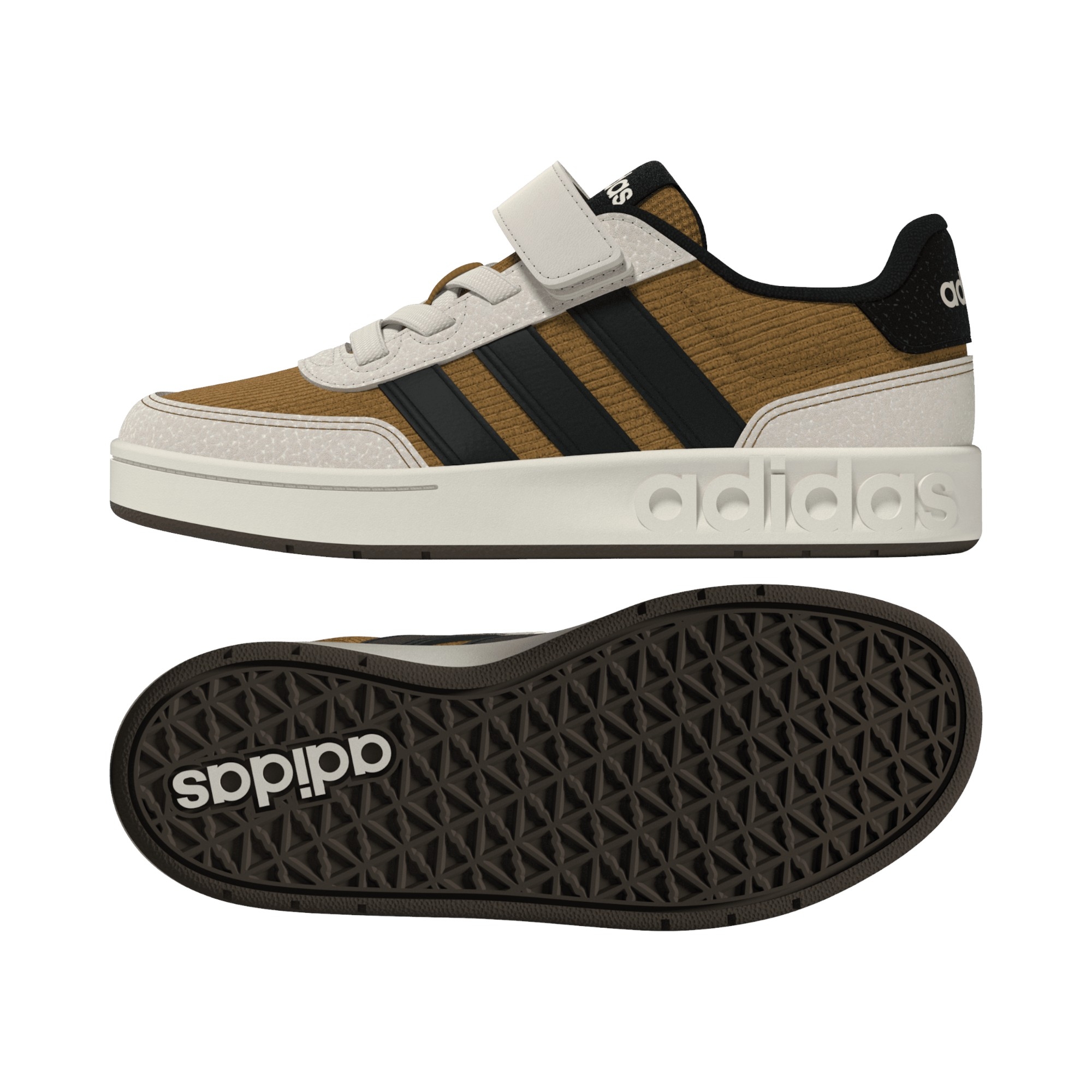 CORDUROY-SYN.LEA BRONZE/BLACK/WHITE